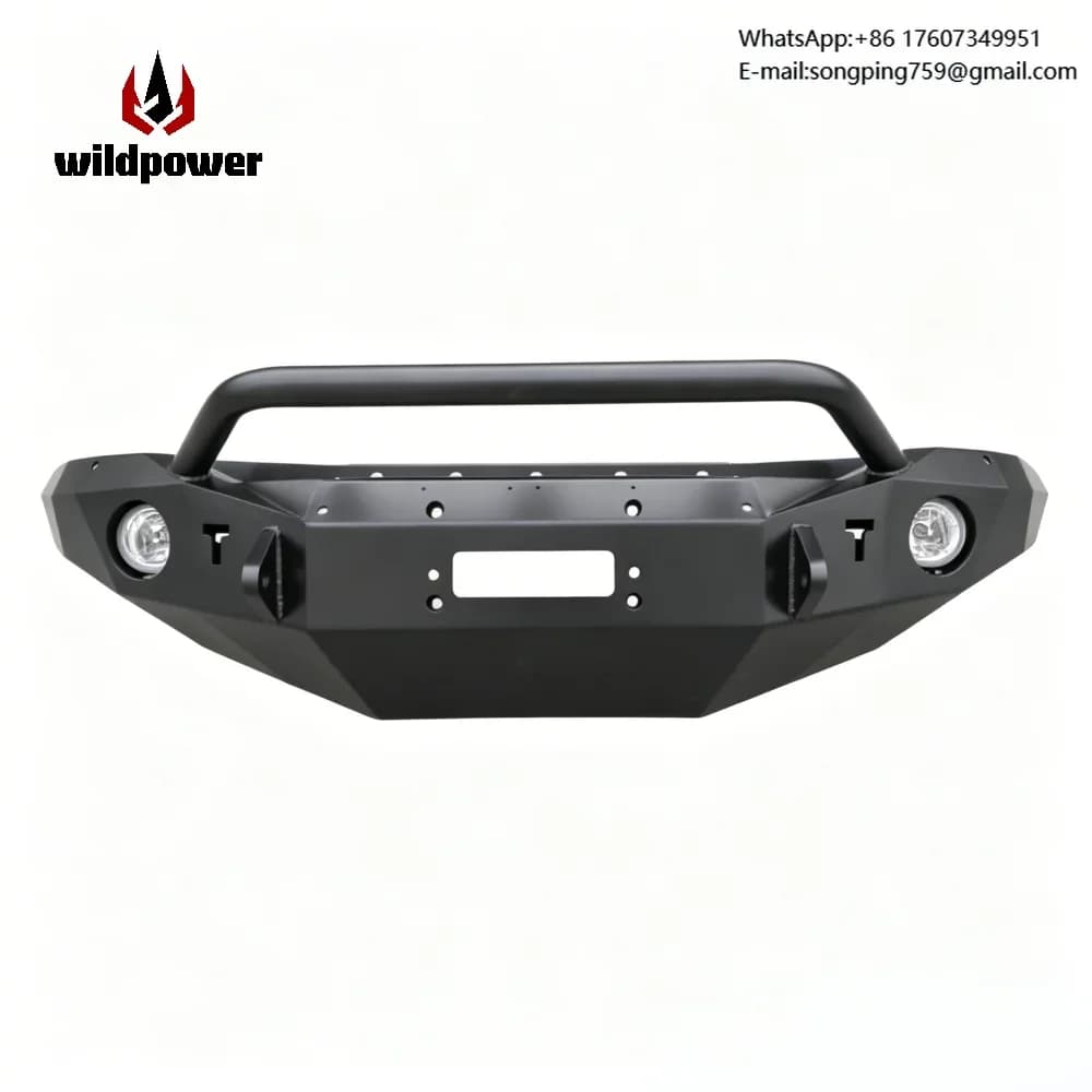 For Toyota FJ Cruiser U-shaped Front Bumper Lamp Protection Bull Bar 4wd Steel Upgrade New Durable Plastic Truck Bolt-On