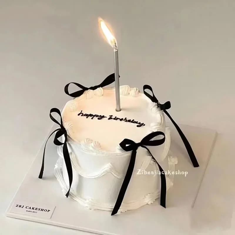 Simulation Cake Model Ornament Girl Birthday Fake Cake Mold Window Sample Display Wedding Party Desk Decoration Photography Prop