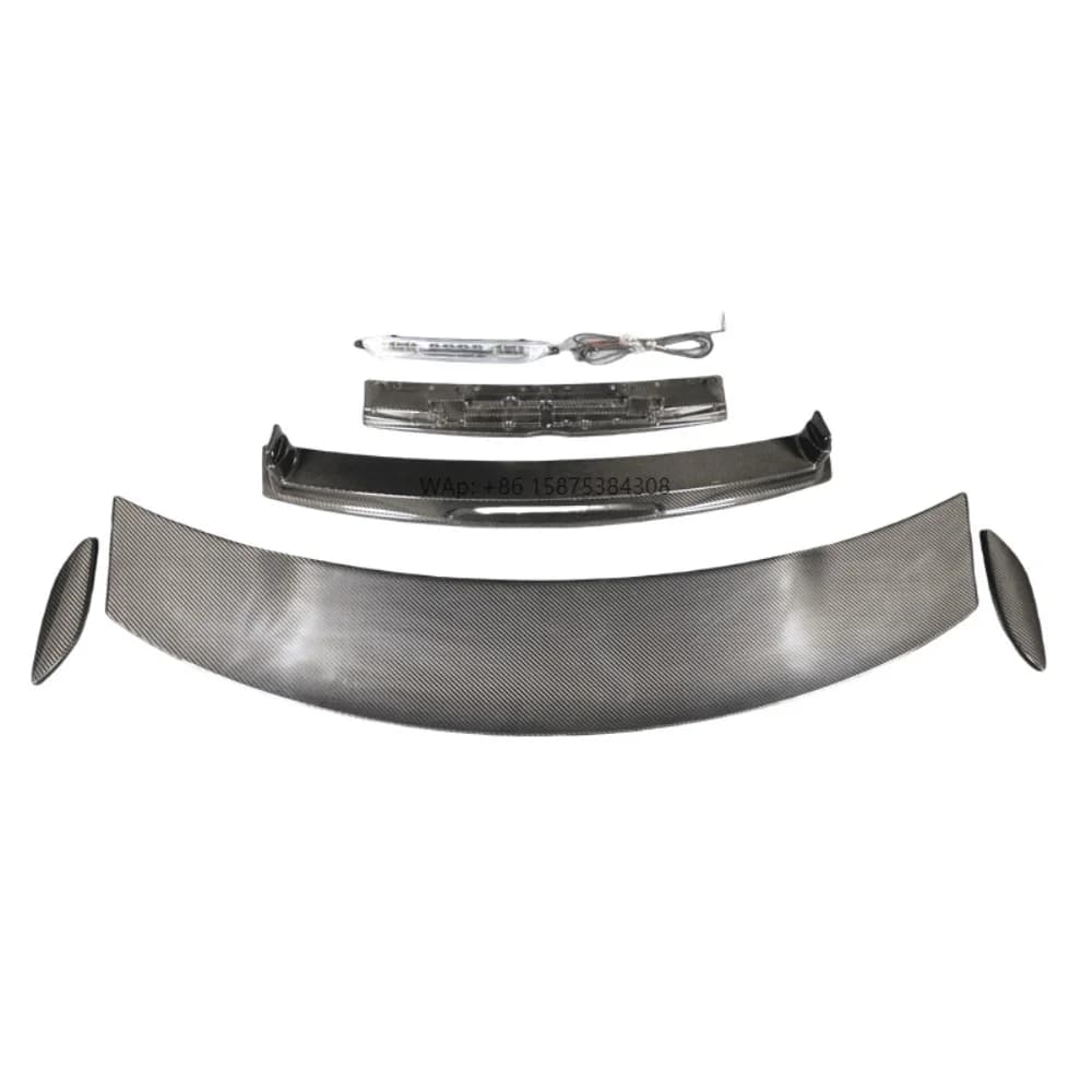 Suitable for 15-23 GTR Models, Upgraded with High-quality Dry Carbon Fiber Rear Spoiler Body Kit