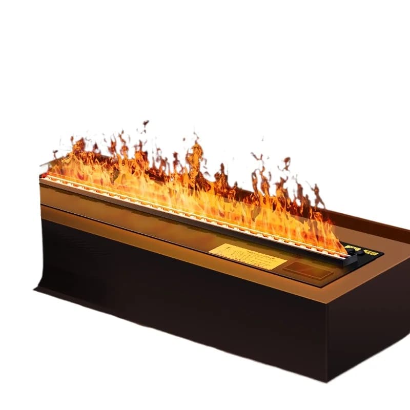 Realistic multi-color flame water vapor 3d fireplace intelligent indoor atomization atomization electric fireplace