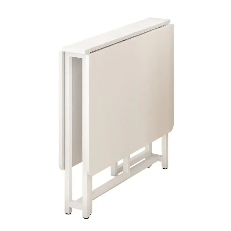 Folding dining table for household use, small apartment movable dining table