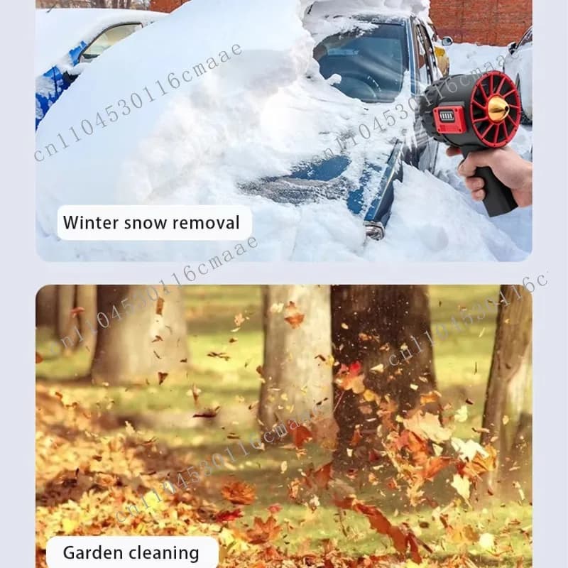 X90 Turbo Jet Fan Electric Leaf Blower Air Duster 90MM 5000g Thrust 3000W Duct Fan Super Jet Fan