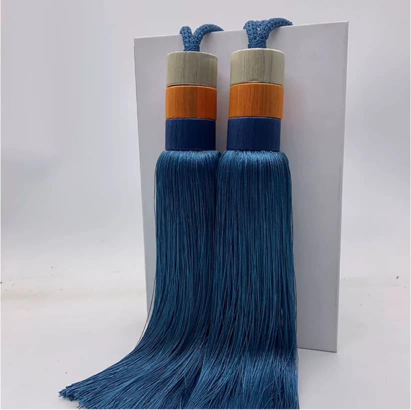2Pcs/European Style Curtain Binding, Hanging Ball Binding Rope, Curtain Buckle, Tassel, Single Ball, Roman Pole Decorati