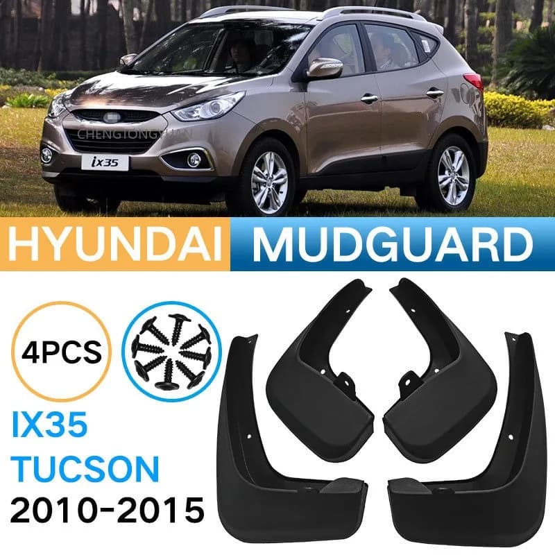 For Hyundai ix35 2010 2011 2012 2013 2014 2015 Mud Flap Guards Splash Mudguard Fender Mudflaps Car Accessories Front Rear 4pcs