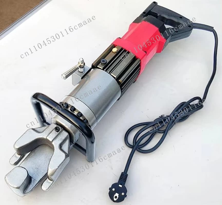Portable hand-held hydraulic steel rod bending machine, fast construction machinery, steel structure construction site