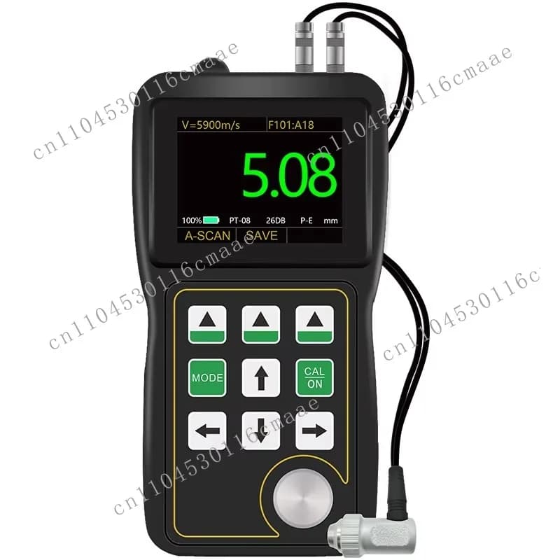 UT4000 Ultrasonic Thickness Gauge Color Screen  Realtime A/B-Scan Through-coating Ultrasonic Thickness Gauge