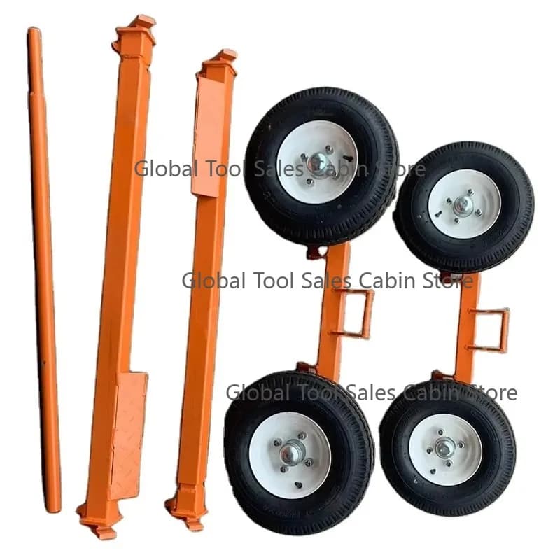 Ultra-Low Profile Relocation Board featuring easy-glide bearing casters for directional movement Car Moving Dolly