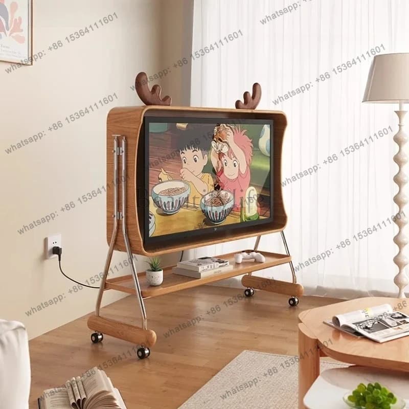 Design Living Room Tv Stand Modern Bedroom Nordic Floor Mobile Tv Stand Home Entertainment Center Soporte Tv De Pie Furniture