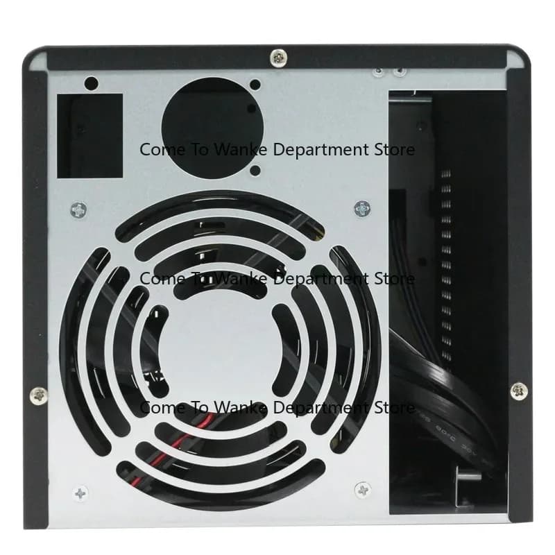 4-Bay NAS Storage Server Chassis Flex 1U Power Supply Mini-ITX Motherboard