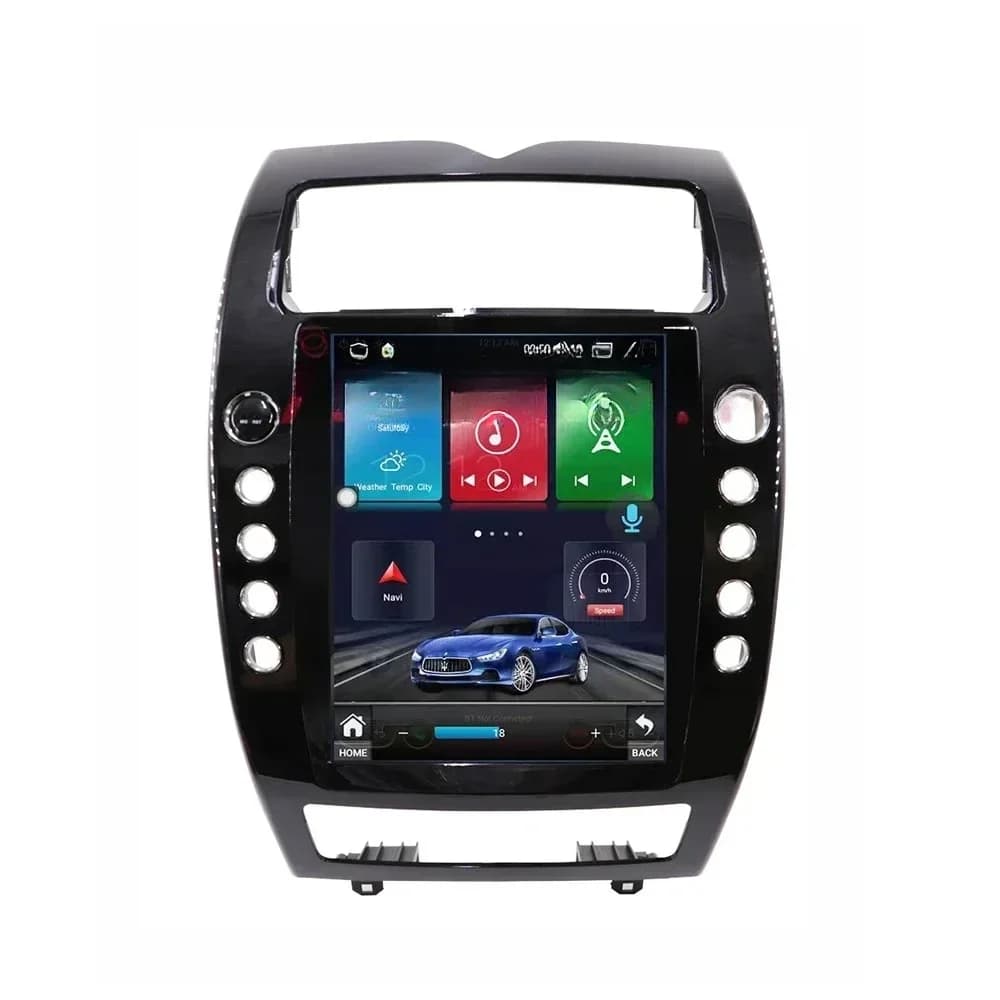 Android 12 12.1inch Android Car DVD Radio Video Player For Maserati Quattroporte 2008-2013 With Car GPS Navigation