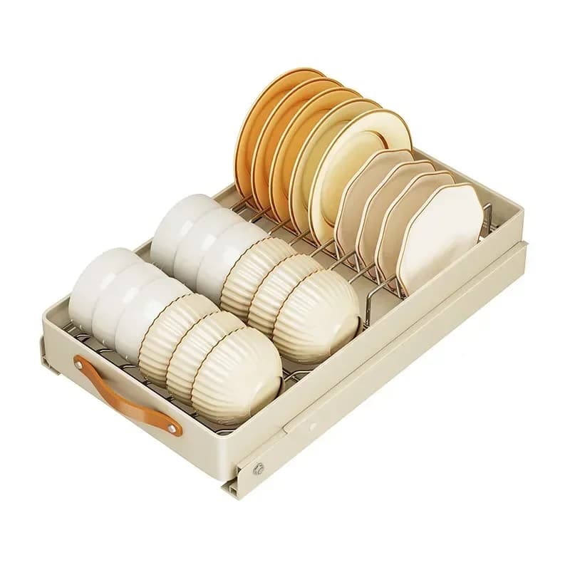Pull the dish rack