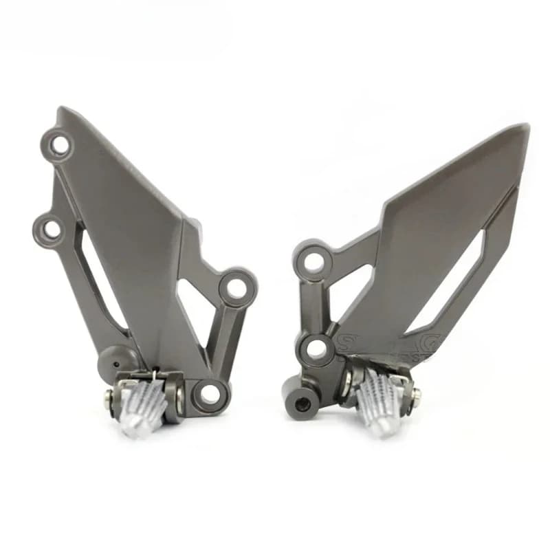 Front Footrest Foot Pedal Peg For 300/250/R Z250 Z300 EX300 2013-2018 Motorcycle Left Right Bracket Foot Rest