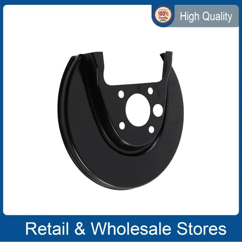 1set left and right Brake Backing Plates Black Anchor Cover Splash Plates  for Audi Cars Brake Disc 1J0615611D 1J0615612D
