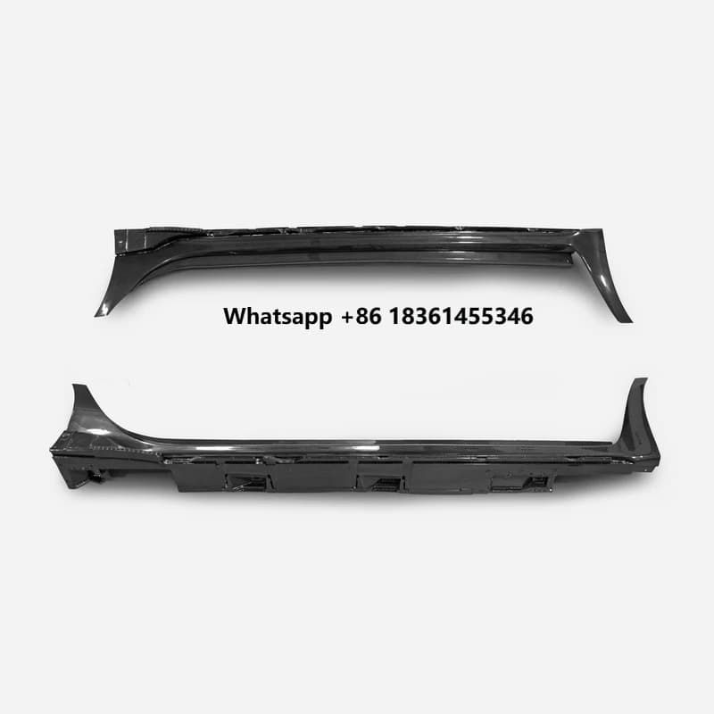 For   Type-R FL5 C Type Side Skirt & Side Skirt Extension Exterior Body Kit Trim