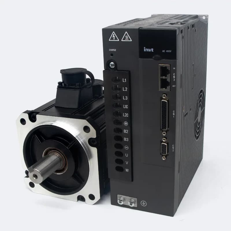 17/23-bit encoder AC servo motor with driver, 750W 1KW high-precision servo motor