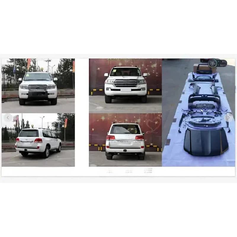 High Quality Hot Sale Body Kit Including Rear And Front Bumper Grille Year 0- Upgrd To