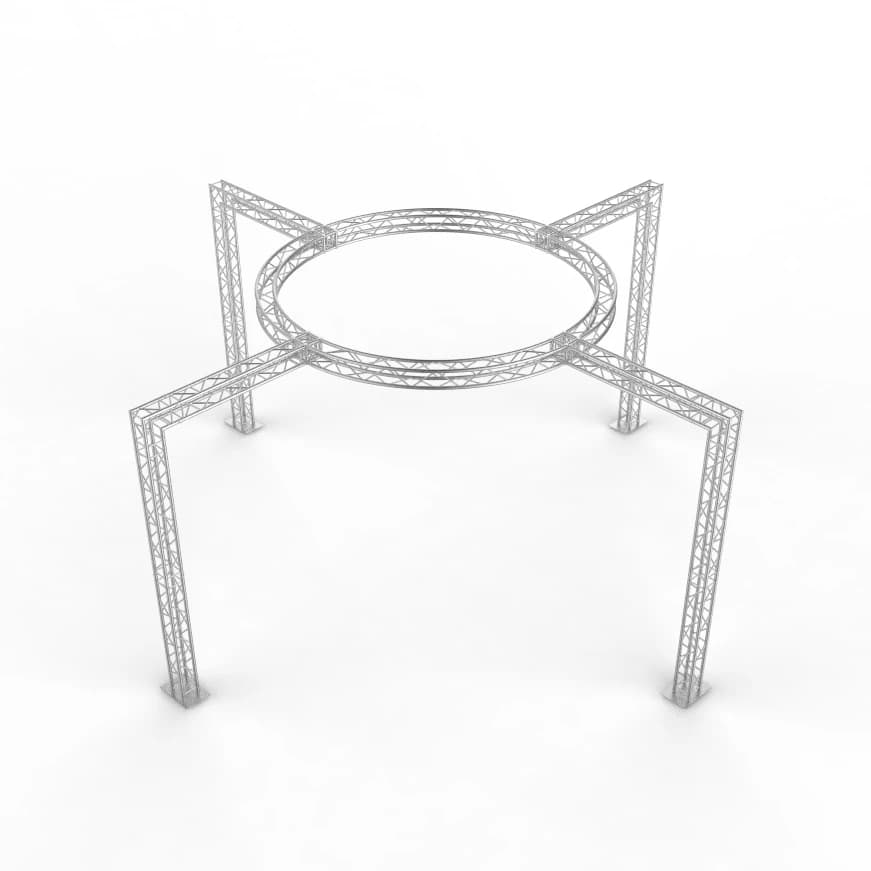 【Direct Factory Sale】Aluminum DJ Lighting Truss Display Exhibition Truss Booth