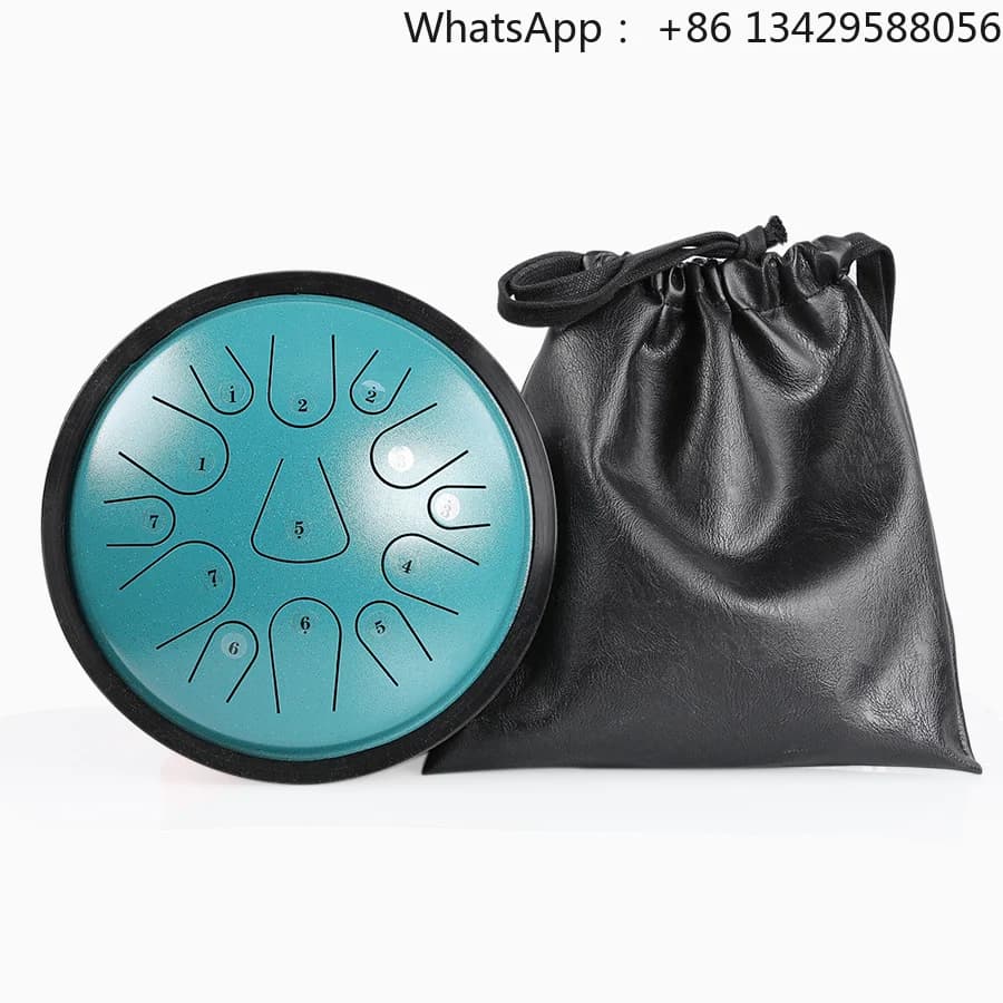 High Quality 10-Inch Steel Tongue Drum Mini Small Size Direct Factory Sale