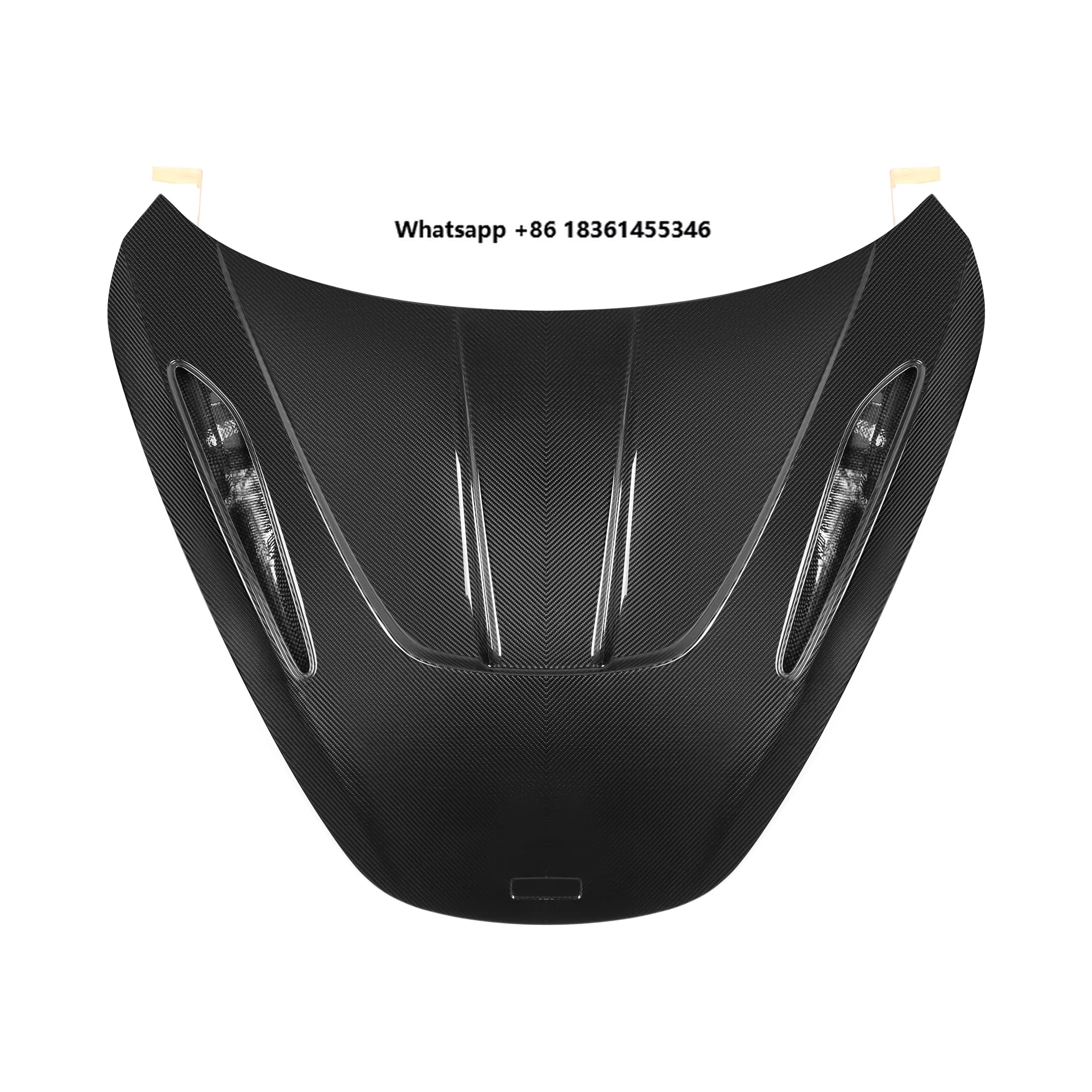 Dry Carbon Fiber Front Hood for 720S Dry Carbon Fiber R Style Front Hood Exterior Accessories Engine Cover