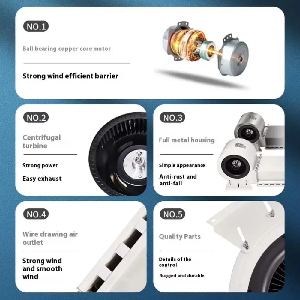 ForCommercial Centrifugal Air Curtain Machine 1.35m/2m Stainless Steel Door Head Special Cold Storage Air Curtain Motor Movement