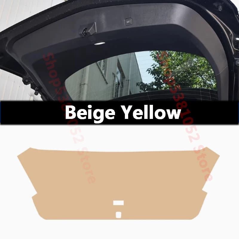 For Cadillac XT5 2025 2026 Car Trunk PU Leather Protective Anti-dirty Pad Car Trunk Tailgate Protection Pad Accessories