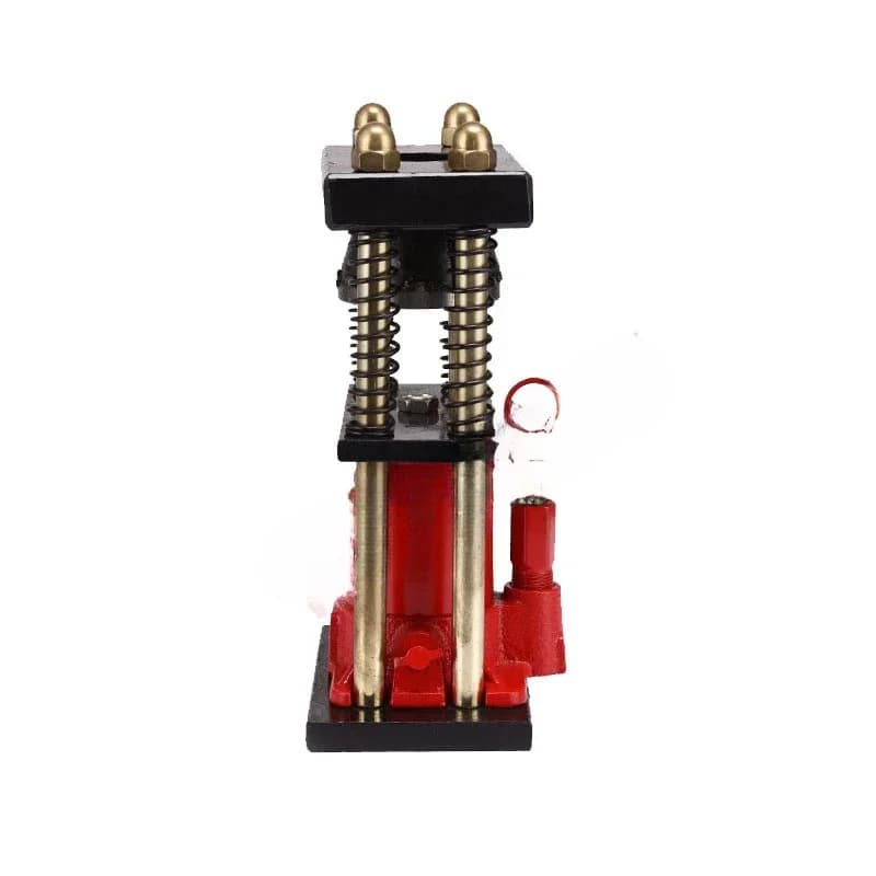 D-Type Hand Plastic Hose Crimper 8-Tooth Hydraulic Clamp High Pressure Tube Crimping Machine for 12-20mm Tubes