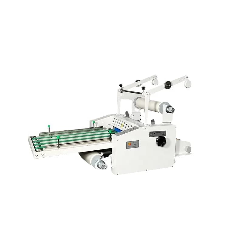 Desktop Mini Heat Roll Laminating Machine for Paper Book Magazine Poster and Postcard