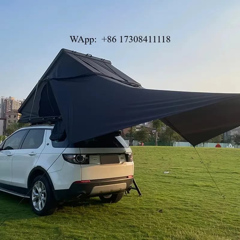 JETOUR T2 Portable Four-Season Rooftop Tent for Car Side Camping Oxford Cloth Rainproof Sunshade Capacity Outdoor Camping Tent