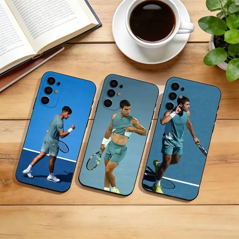 Popular Sports Player Portrait  Phone Case Black Silicone Soft For Samsung S25,S24,S21,S22,S23,S30,Ultra,S20,Plus,Fe,Lite