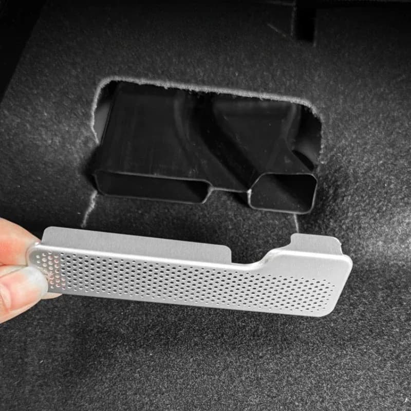 For Toyota Land Cruiser Prado 250 LC250 24-26 Stainless Steel Car Seat Bottom Air Vent Dust Cover Trim Interior Car Accessories