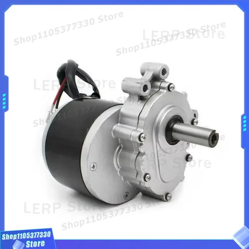 24V DC Motor 250W 350W High Torque Gear Motor 75rpm 120rpm for Wheelchair Robot Disabled Mobility Scooter with Controller