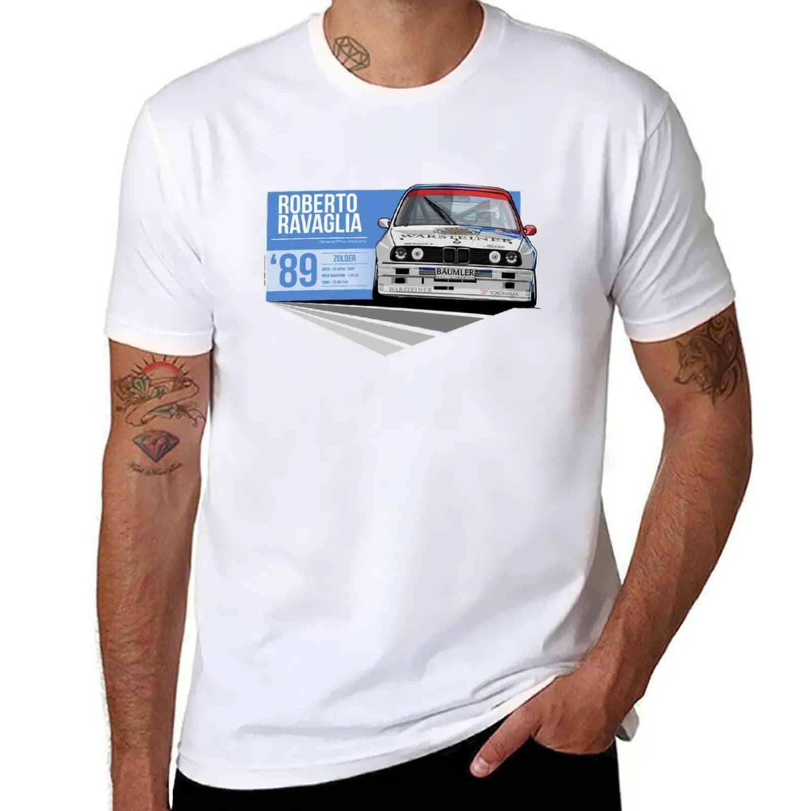 Ravaglia DTM class 89 T-Shirt man t shirts for men casual t shirts for man graphic vintage T-Shirt