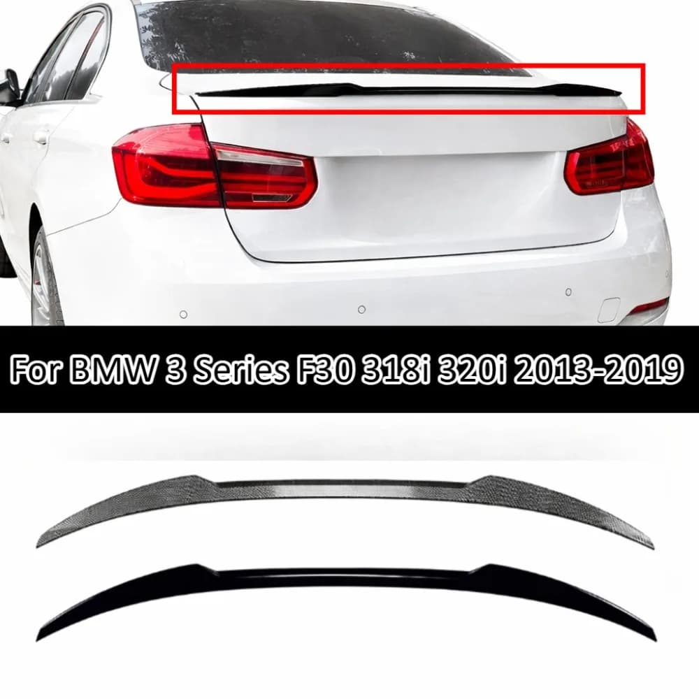 Rear Roof Spoiler Wing For BMW 3 Series F30 318i 320i 2013-2019 Trunk Lid Decor Car Styling Exterior Sport Accessory Stylish Kit