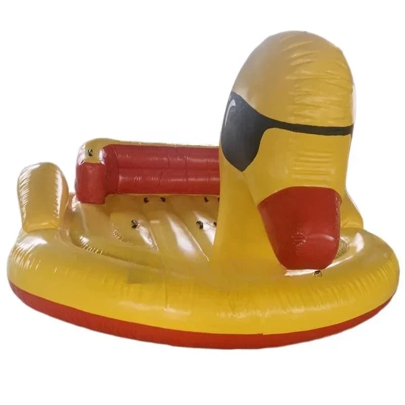 Summer Outdoor Inflatable Water Games For Adults Kids Inflatable Duck Boat 6 Person 4 PersonHot SalesHot Sales