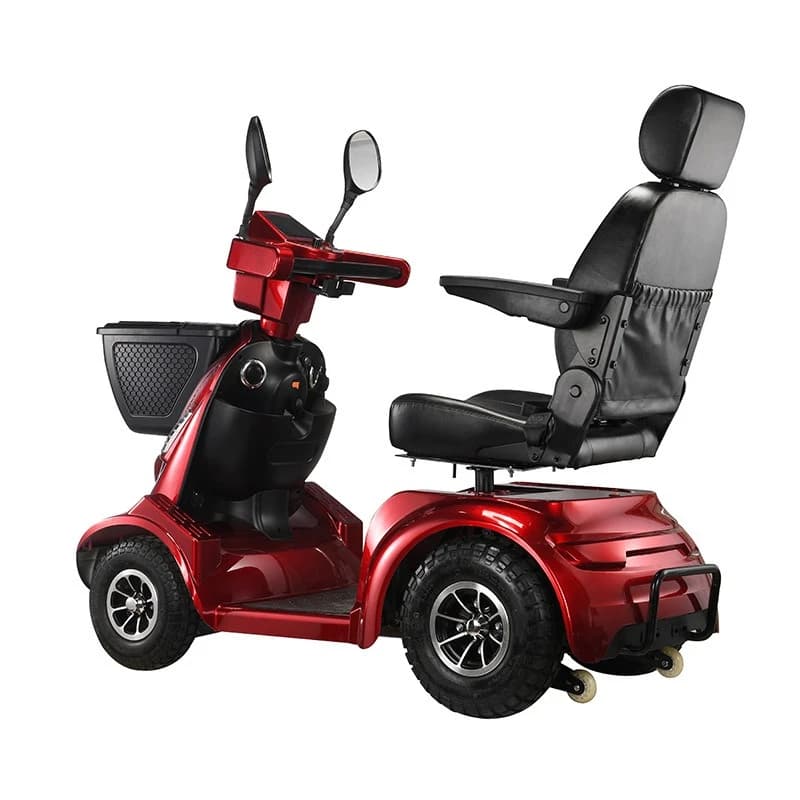 Electric four-wheeled vehicle for the elderly Leisure scooter