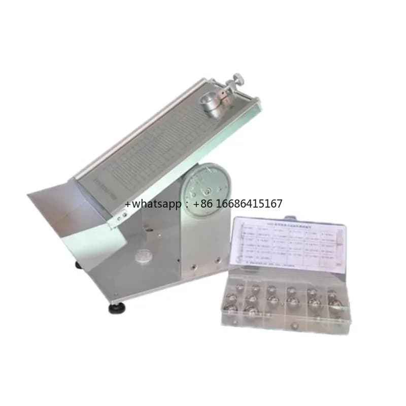 Rolling Ball Adhesive Tape Strength Testing Machine Tack Testing Equipment for Quality Control in Manufacturing