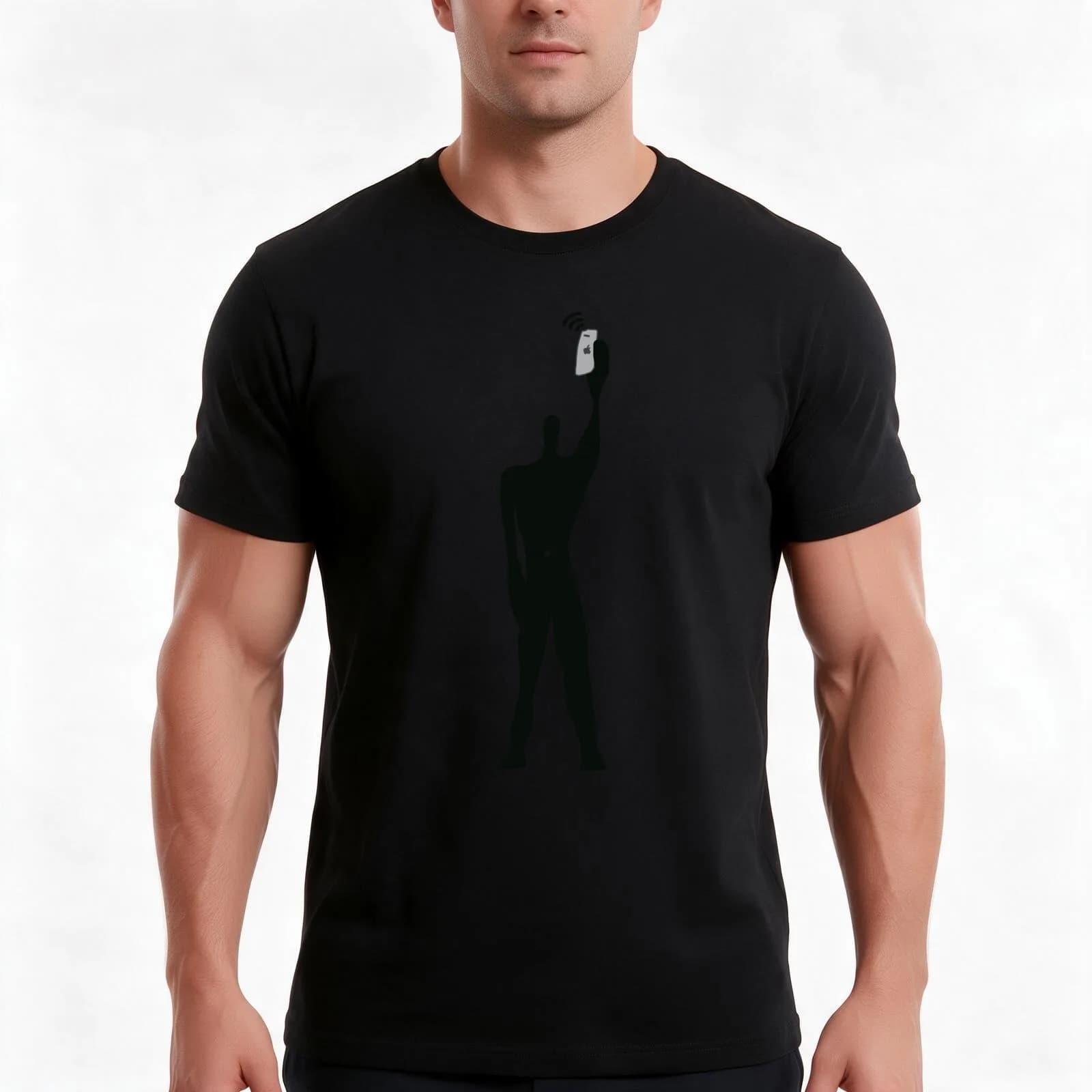Cellular Man, Mobiler Man T-Shirt, Summer Casual Cotton Tee, Oversized Streetwear Tops, Vintage Graphic Print, Unisex Men Women