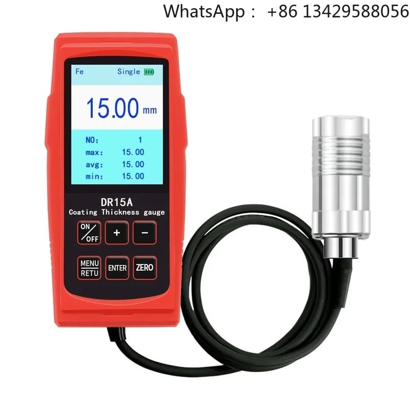 DR15A Fire-Resistant Coating Thickness Gauge  for measuring coatings up to 100-15000 μm thick