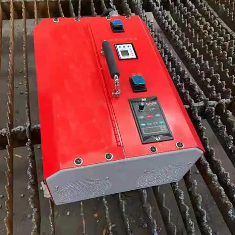 Dual-motor-driven Plasma Laser Cutting Machine Table Slat Cleaner / Slag Removal /deslagging Machine Electric 2.6/3.0 Kw