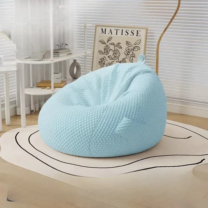 Simple Design Bean Bag Sofas Recliner Sleep Indoor Bean Bag Sofas Luxury With Filling Single Sofa Muebles Para La Sala Furniture