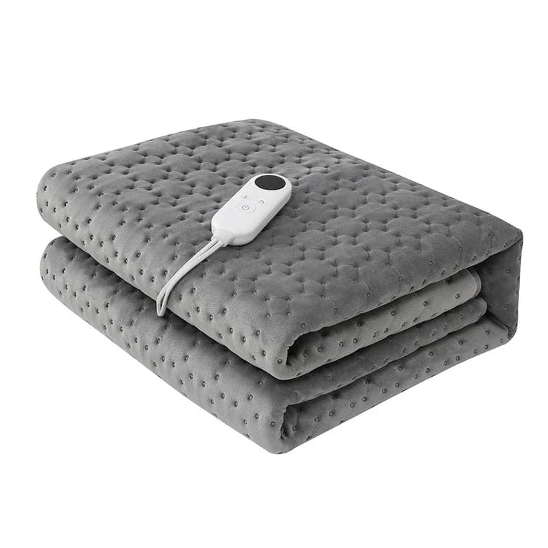 220V soft flannel velvet single/double household electric blanket 150 * 80cm/160 * 130cm small heated bed sheet
