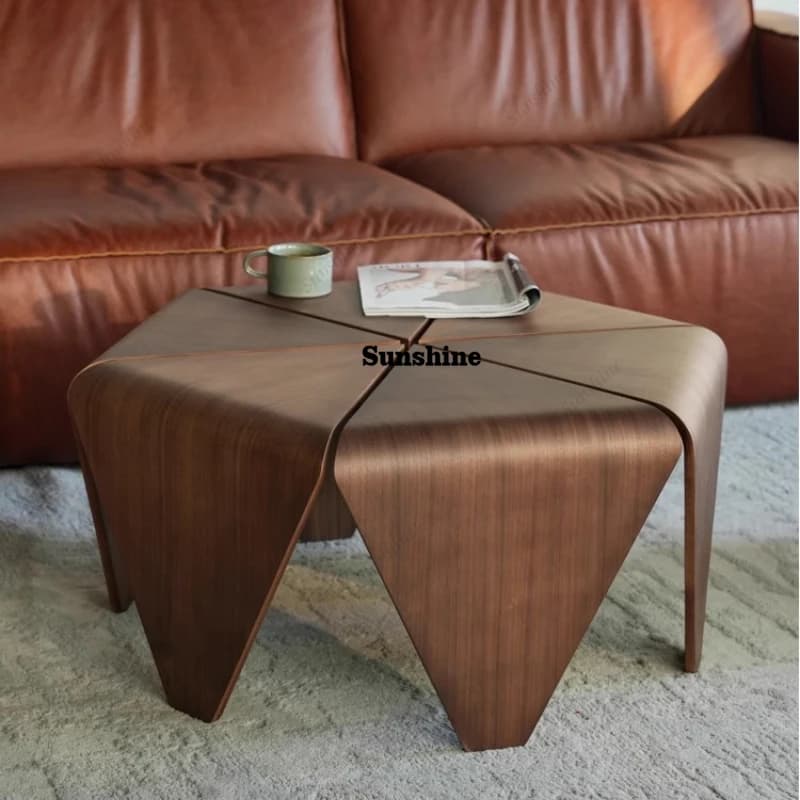 Minimalist Classic Coffee Table Bold Stylish Design Modern Coffee Table Plush Smooth Stolik Kawowy Living Room Furniture