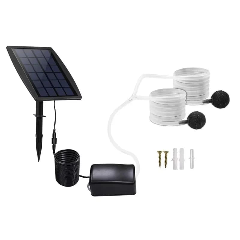 Small electric silent solar fish tank fishing multi-function filter oxygenator water pump
