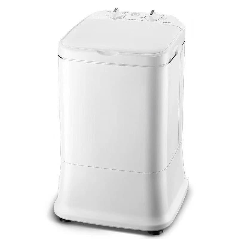 Semi-automatic mechanical dormitory rental elution integrated blue light sterilization small washing machine