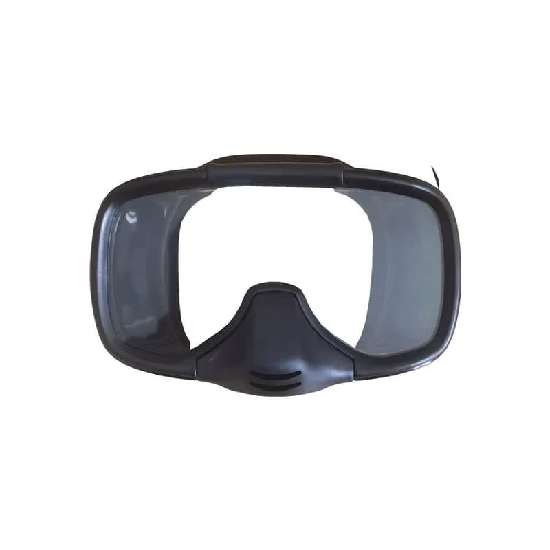 scuba mask diving goggles tempered glass swimming snorkeling transparent silicone mask