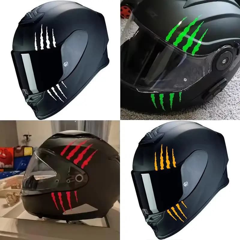 PET Paw Pattern Film - Used for Helmet and Vehicle Body Decoration - Scratch Coverage
