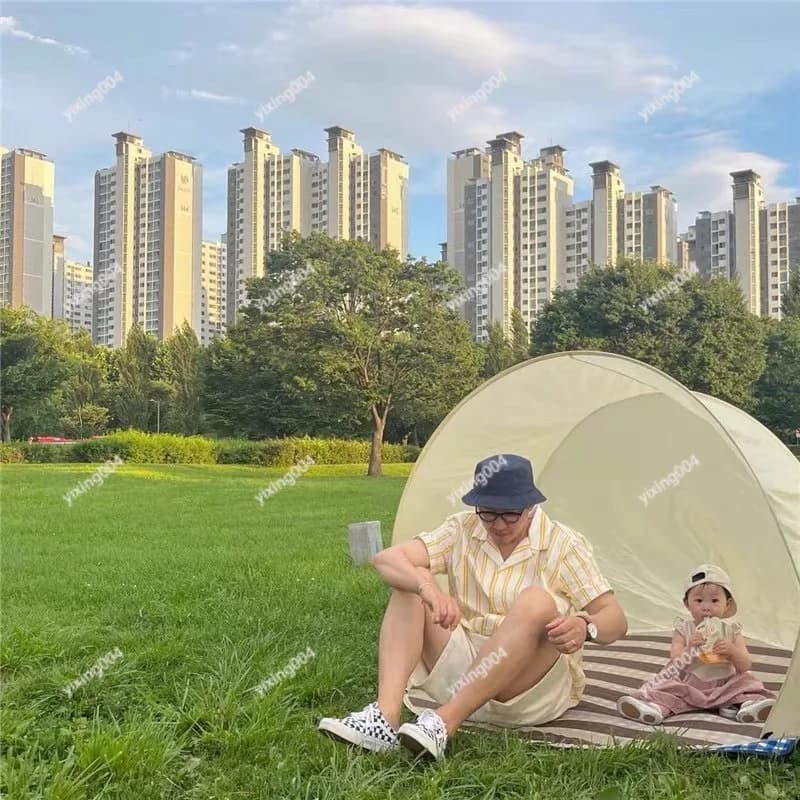 Waterproof UV Protection Tent, Automatic Instant Setup Portable Shelter