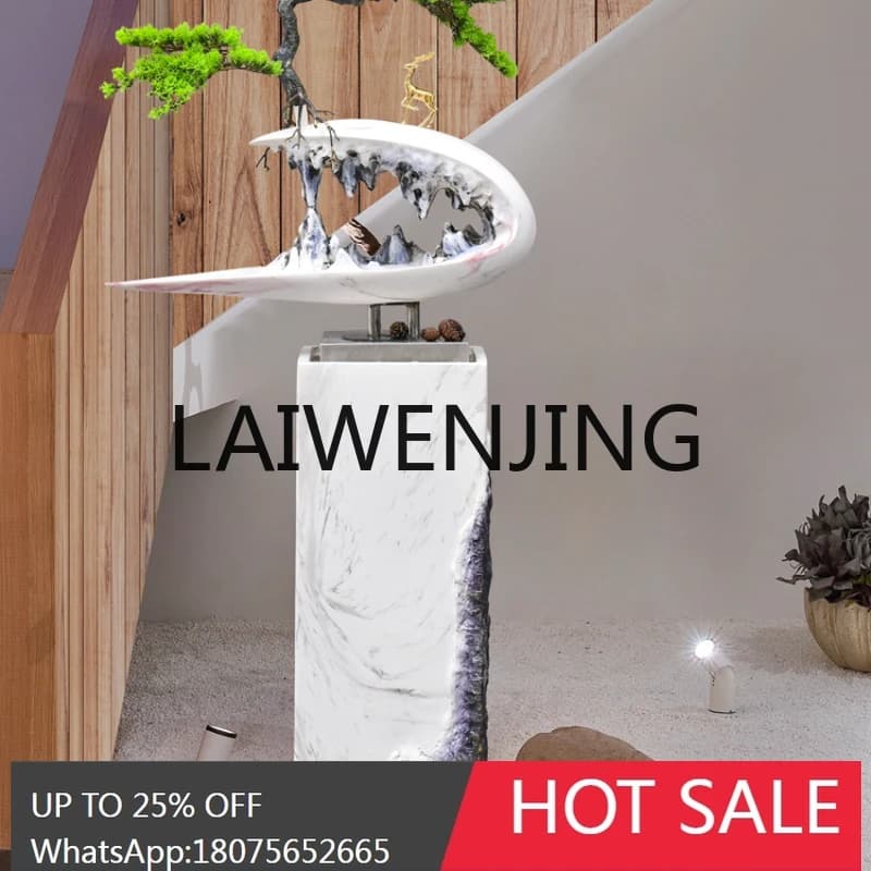 RWJ Water Landscape Circulating Water Fountain Entrance Hotel Decoration Large Ornaments