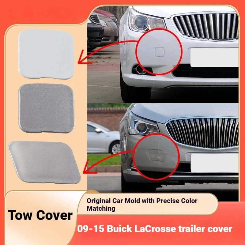 Applicable to 09-15 Buick LaCrosse Trailer Cover Front and Rear Bumper Tow Hook Tow Rope Cover Accessories