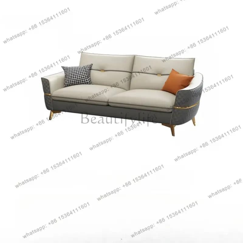 European Minimalistic Sofa Water Proof Large Nordic Module Puffs Sofa Sectional Bedroom Salon Woonkamer Banken House Accessori
